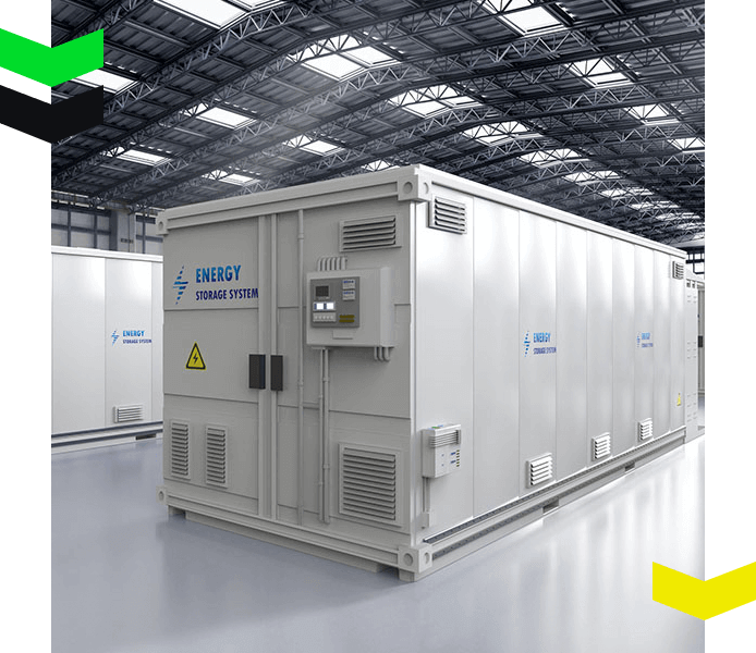Energy storage systems or battery container units