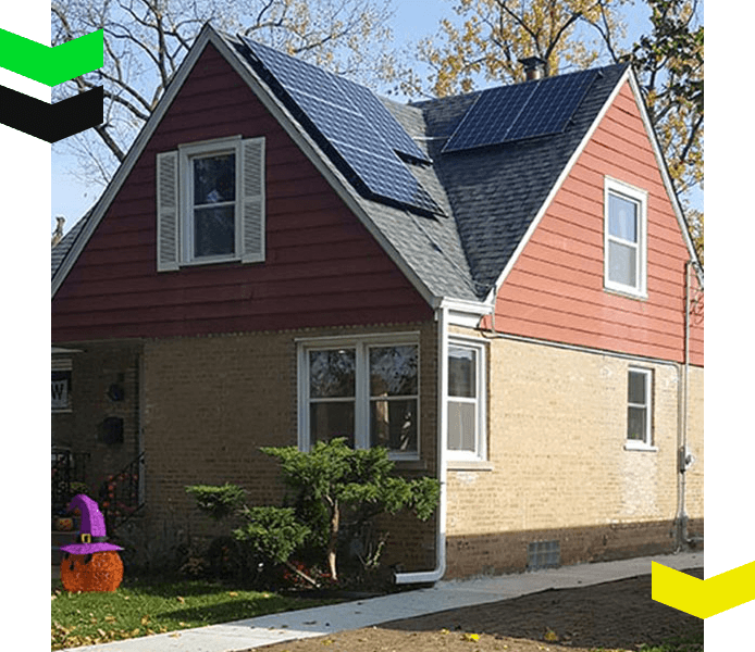 solar panel installation