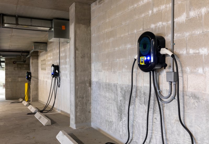 Kapital Electric, Inc. offered a commercial EV charger for condo and multi-unit buildings in Chicago