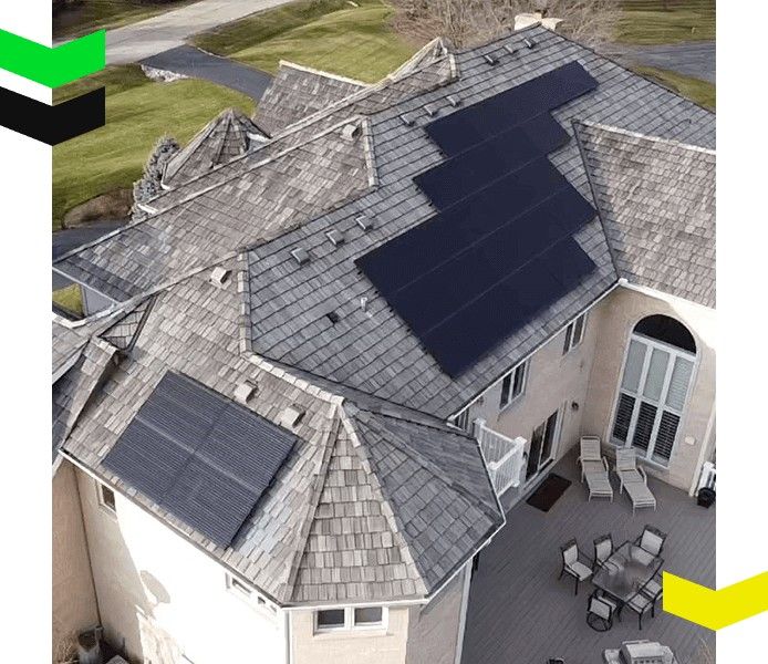 Solar Panel Installation layout in Chicago, IL